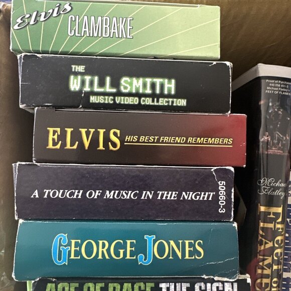 26 Vintage Music VHS Lot! Musicals Concerts Movies Paul McCartney George Jones - Picture 8 of 11